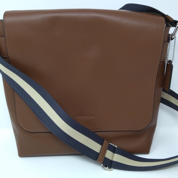mens leather shoulder saddle bag